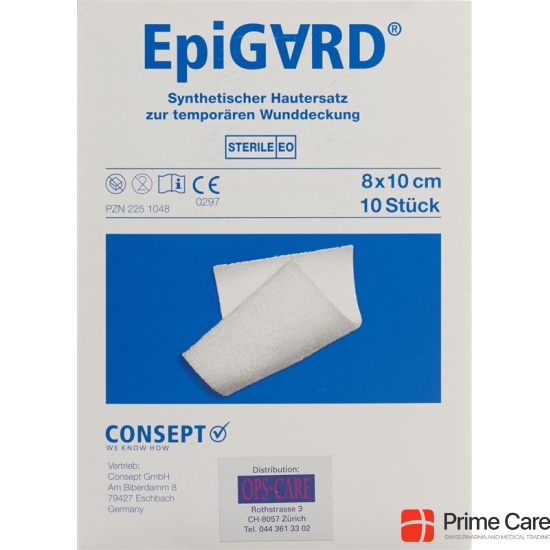 Epigard Folien 8x10cm Steril 10 Stück buy online