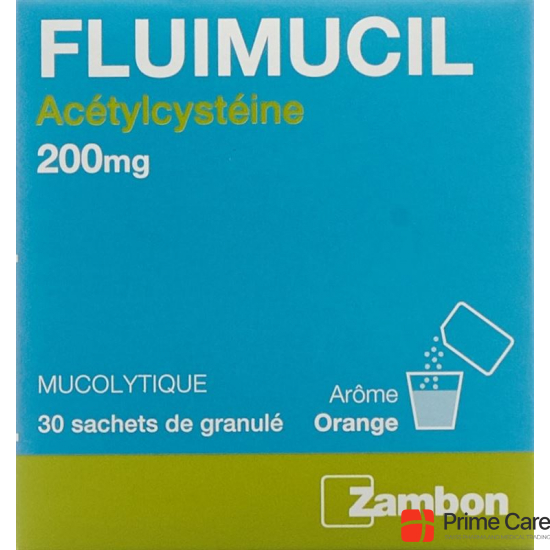 Fluimucil 200mg 30 Beutel buy online