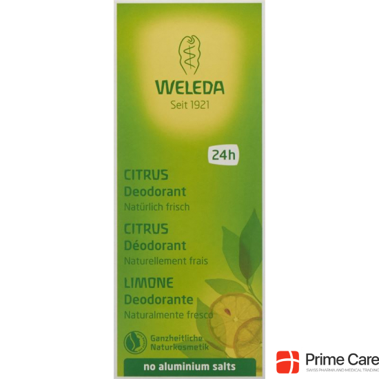 Weleda Citrus Deodorant Spray 100ml buy online