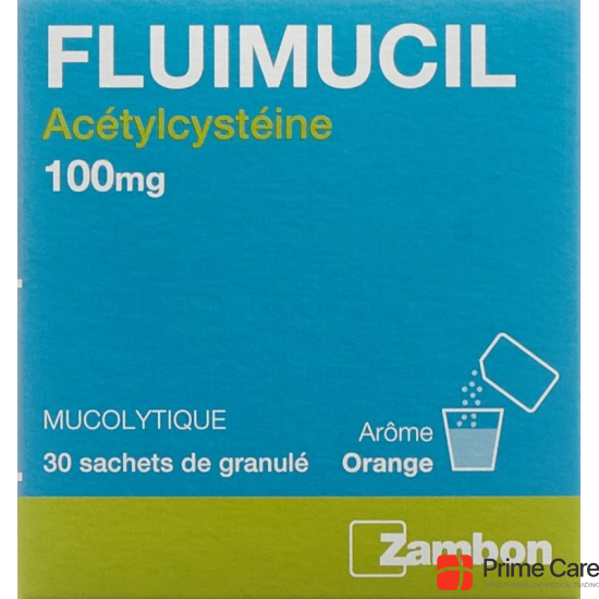 Fluimucil Granulat 100mg Kind Beutel 30 Stück buy online