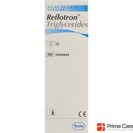 REFLOTRON triglycerides test strips 30 pcs