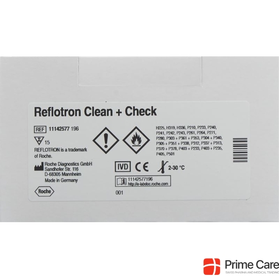 REFLOTRON Clean + Check Qualitätskontr 15 pcs