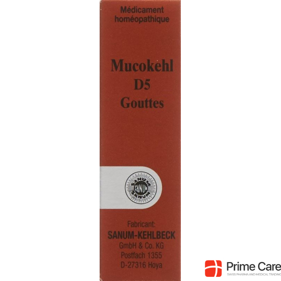 Mucokehl Tropfen D 5 10ml buy online