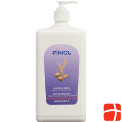 Piniol Massagemilch mit Mandel Flasche 1000ml