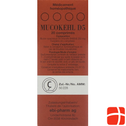 Mucokehl Tabletten D 5 20 Stück