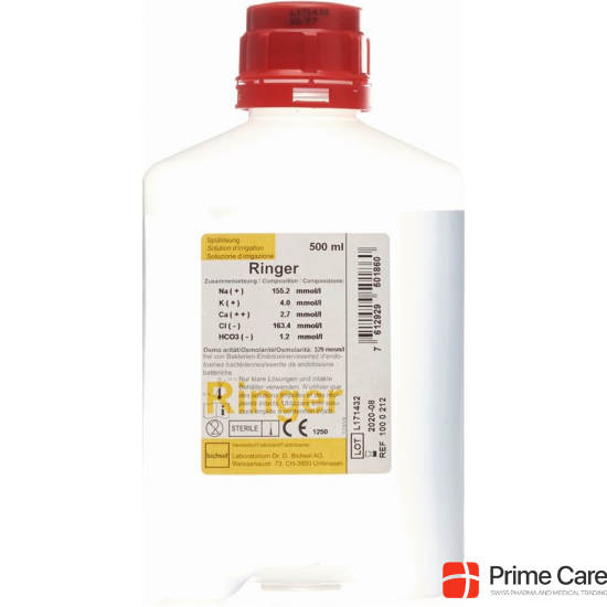 Ringer Bichsel Spüllösung Plastikflasche 500ml buy online