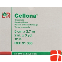 Cellona Gipsbinden 2.75mx5cm Feincremig 12 Stück