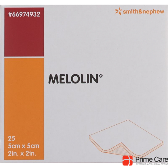 Melolin Wundkompressen 5x5cm Steril 25 Beutel buy online