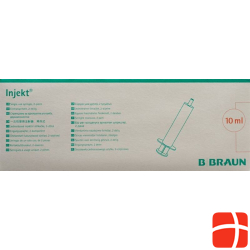 Braun Injektionsspritze 10ml Luer 2-teilig Exzentrisch 100 Stück