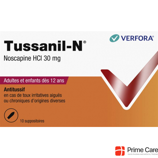 Tussanil N Zäpfchen 30mg Erwachsene 10 Stück buy online