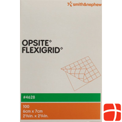 Opsite Flexigrid Folienverband 6x7cm 100 Beutel