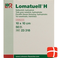 Lomatuell H Salbenkompresse 10x10cm Steril 50 Stück
