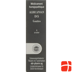 Albicansan Tropfen D 5 10ml