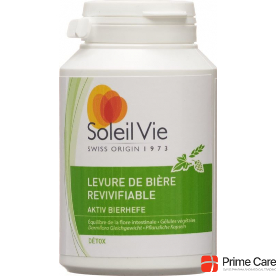 Soleil Vie Aktivbierhefe Kapseln 400mg 75 Stück buy online