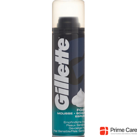 Gillette Classic Shaving Foam Sensitive Skin 200ml buy online