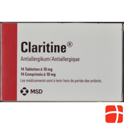 Claritine 10mg 14 Tabletten