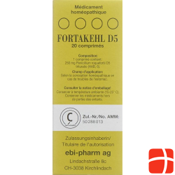 Fortakehl Tabletten D 5 Trit 20 Stück