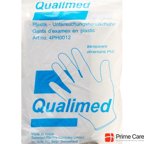 Qualimed Plastik Handschuhe Universal 100 Stück buy online