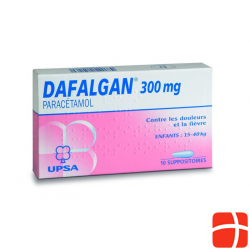 Dafalgan 300mg 10 Zäpfchen