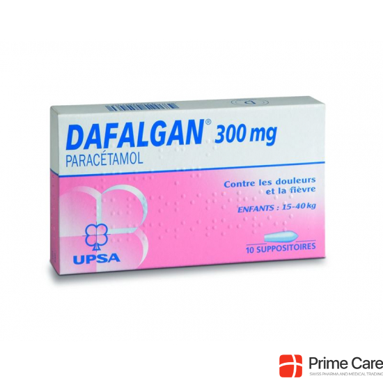 Dafalgan 300mg 10 Zäpfchen buy online