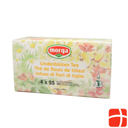 Morga Lindenblüten Tee mit Hüllen 100 Stück