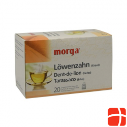 Morga Löwenzahn Tee mit Hülle Beutel 20 Stück