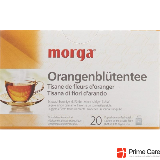 Morga Orangenblüten Tee Beutel 20 Stück buy online