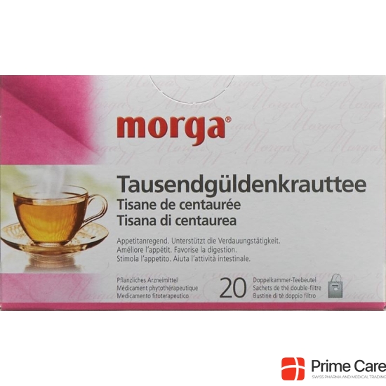 Morga Tausendgueldenkraut Tee Beutel 20 Stück buy online