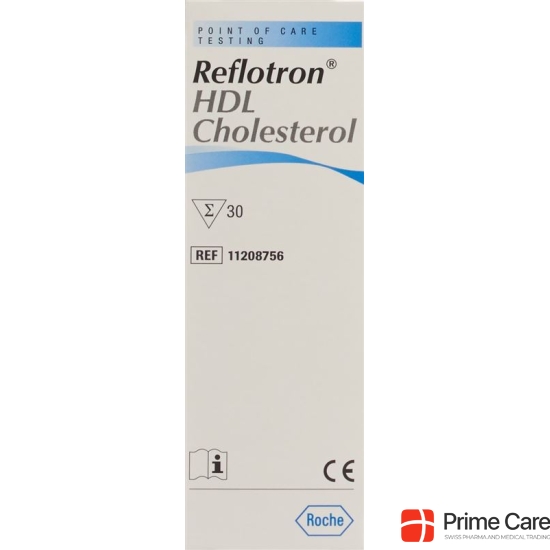 REFLOTRON HDL Cholesterol Test Strips 30 pcs