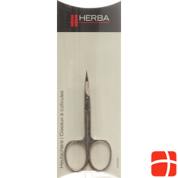 Herba Hautschere 9cm Gebogen 5402