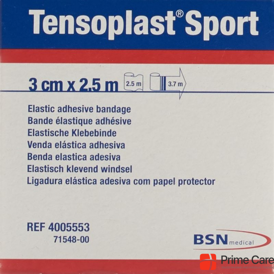 Tensoplast Sport elastische Klebebinde 3cm x 2.5m buy online