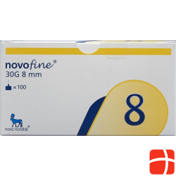 Novofine Injektionsnadeln 8mm 30g 100 Stück