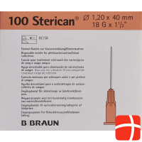 Sterican Nadel 18g 1.20x40mm Rosa Luer 100 Stück