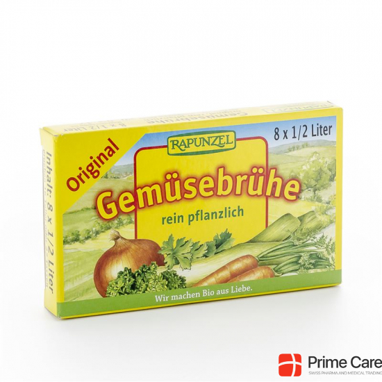 Rapunzel Gemüse Bruehwürfel 8x 10.5g buy online