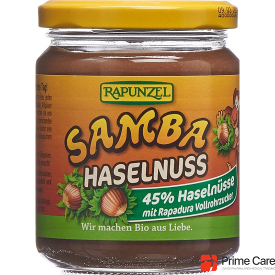 Rapunzel Samba Haselnuss Schoko Creme 250g buy online