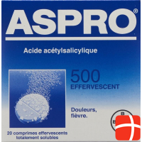 Aspro 500mg 20 Brausetabletten