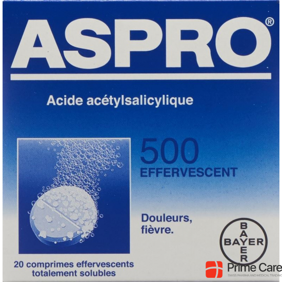 Aspro 500mg 20 Brausetabletten buy online