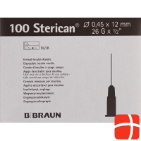 Sterican Nadel 26g 0.45x12mm Braun Luer 100 Stück