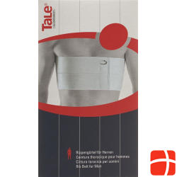 Tale Rib Belt 15cm Men's Velcro White