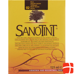 Sanotint Hair colour 02 deep brown