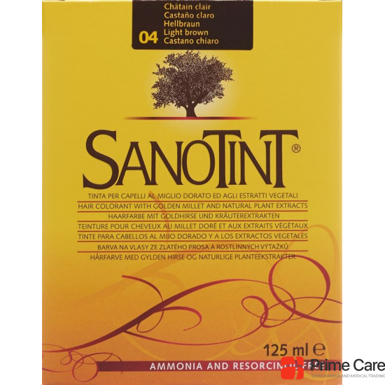 Sanotint Hair colour 04 light brown buy online
