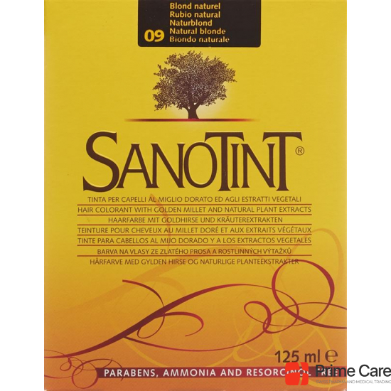 Sanotint Hair color 09 naturally blonde buy online