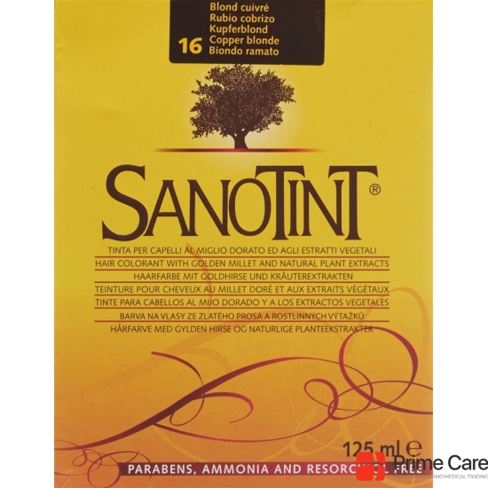 Sanotint Hair color 16 copper blonde buy online