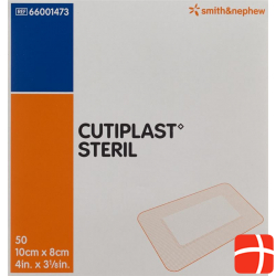 Cutiplast Steril Wundverband 10cmx8cm Weiss 50 Stück