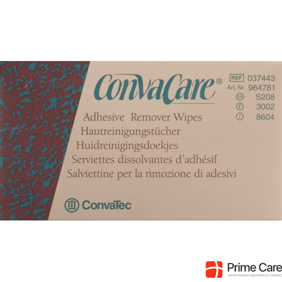 Convacare Hautreinigungstuch 3x7cm Weiss 100 Beutel buy online