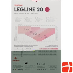 Venosan Legline 20 A-t L Sahara 1 pair