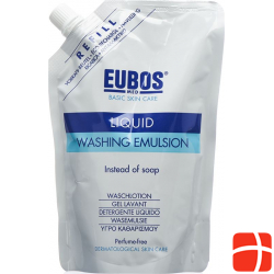 Eubos Seife flüssig Unparfümiert Blau Refill 400ml