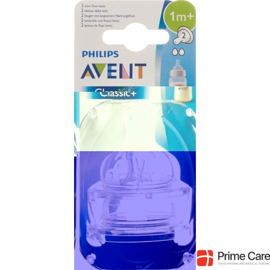 Avent Philips Tee Sauger 2 Loch Silikon 2 Stück buy online