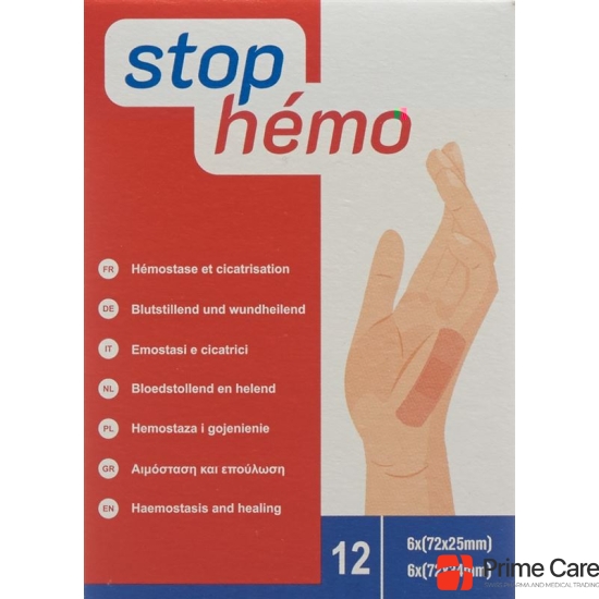 Stop Hemo Pflaster 12 Stück buy online