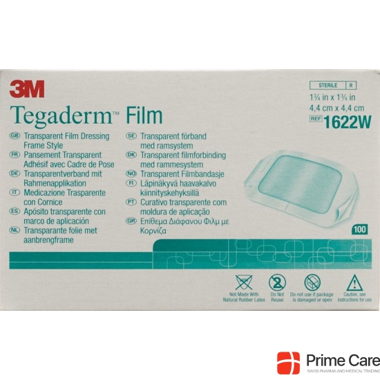 3M Tegaderm Film Wundverband 4.4x4.4cm 100 Stück buy online